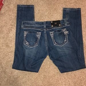 Medium wash skinny missme
